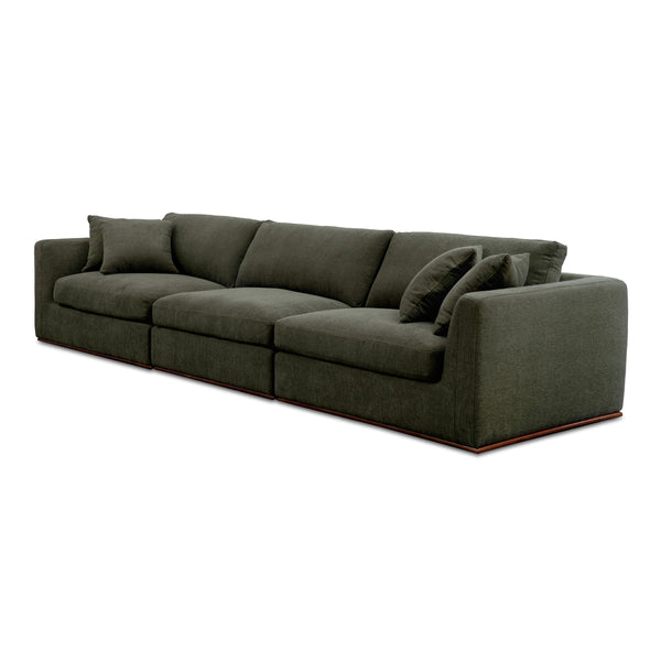 Moe's Rue Modular Sofa in Deep Green