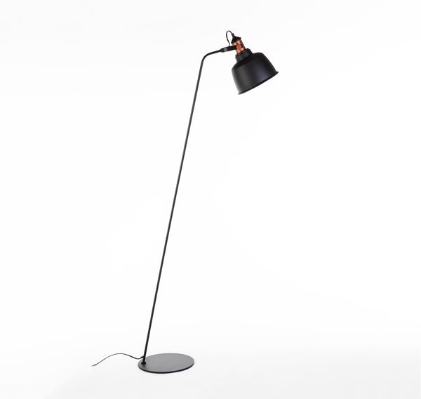 Hentz Floor Lamp - Matt Black