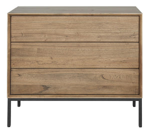Hathaway Chest 3 Drawers In Newton Brown