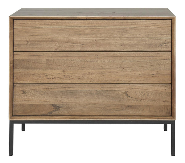 Hathaway Chest 3 Drawers In Newton Brown