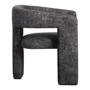 Moe's Elo Armchair in Black Polyester