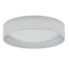 15" LED Flush Mount, White Shade