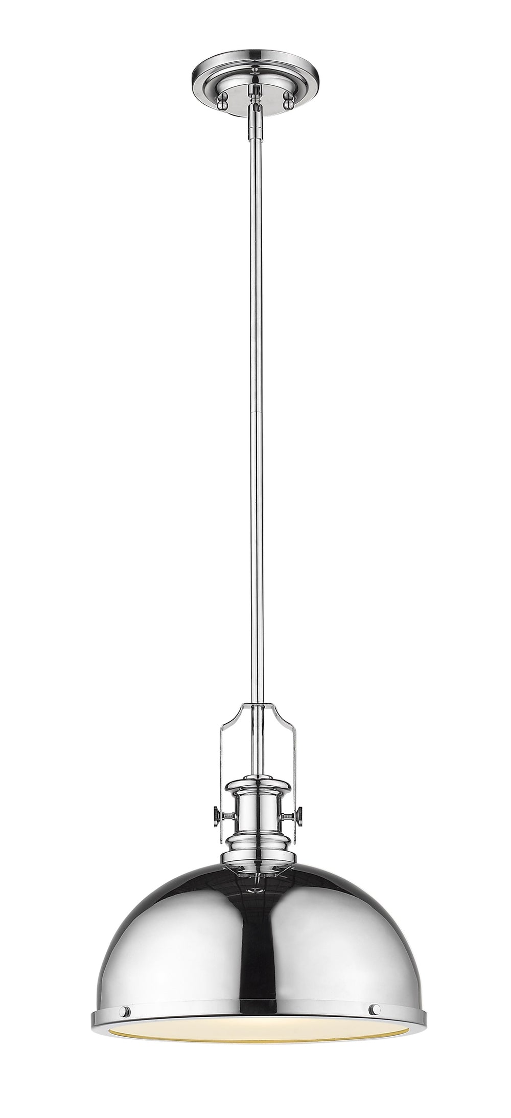 Melange 1 Light Pendant in Chrome Finish