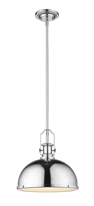 Melange 1 Light Pendant in Chrome Finish