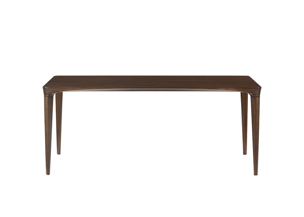 Marseilles Dining Table 72", Black Walnut