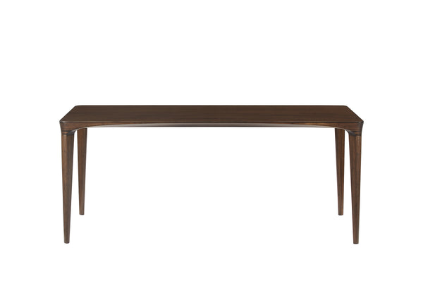 Marseilles Dining Table 72", Black Walnut