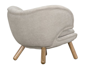 Valerie Chair with Wheat Fabric