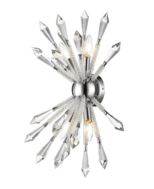 Soleia 4 Light Wall Sconce in Chrome  Finish