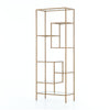 Helena Brass 83" Bookshelf