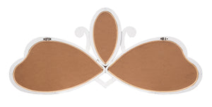 Scroll Mirror, White
