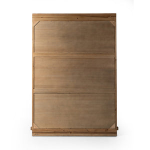 Ledge Floor Mirror - Distressed Light Pine