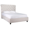 Doheney Upholstered Cal King Bed - Oatmeal