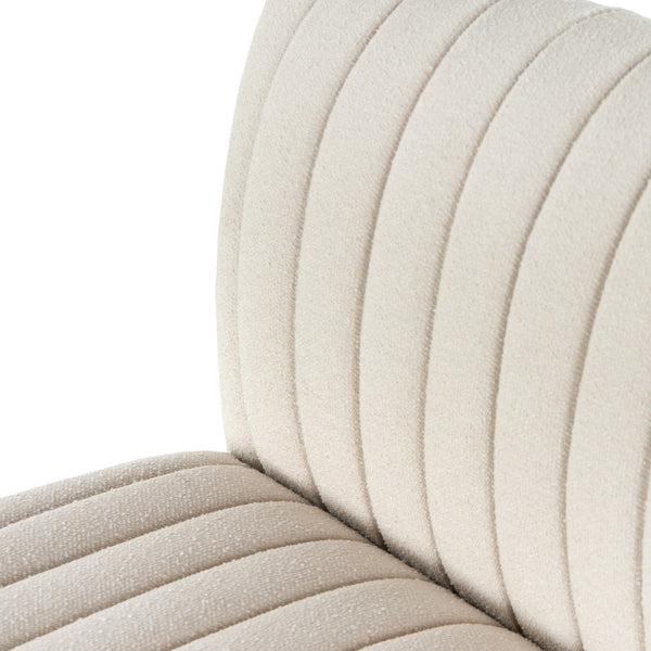 Augustine Dining Bench In Capri Oatmeal