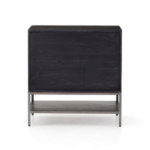 Trey Modular Filing Cabinet in Black Wash Poplar