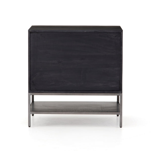 Trey Modular Filing Cabinet in Black Wash Poplar