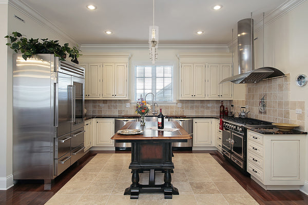 Savannah 4 Light Island/Billiard in Brushed Nickel Finish