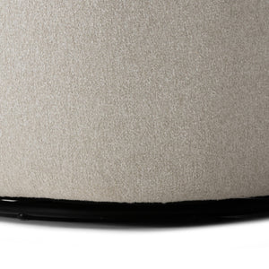 Reed Swivel Chair In Crete Pebble