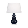 Midnight Small Triple Gourd Accent Lamp