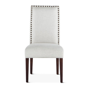 Jones Off-White Linen Dining Chair