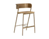 KEANU COUNTER STOOL - ANTIQUE GOLD