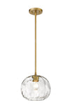 Chloe 1 Light Pendant in Olde Brass Finish