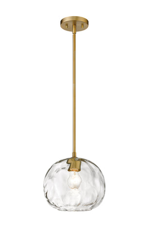 Chloe 1 Light Pendant in Olde Brass Finish