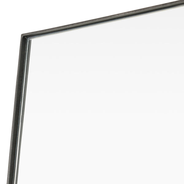 Bellvue Floor Mirror - Rustic Black