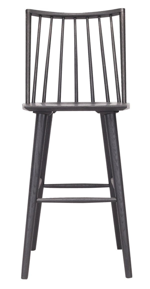 Eline Windsor Barstool-Black Oak