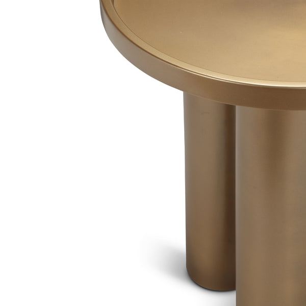 Sofia Brass End Table