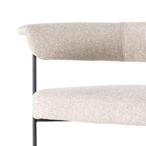Carrie Stool In Light Camel In Counter