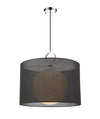 Arosia 1 Light Pendant in Chrome Finish