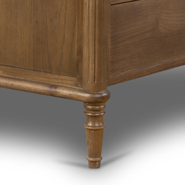 Toulouse Bed In Toasted Oak In King