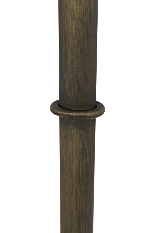 Tini Aged Brass Metal Side Table