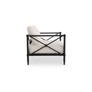 Moe's Willow Outdoor Accent Chair in Cream