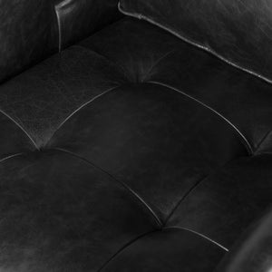Kiera Swivel Chair In Sonoma Black