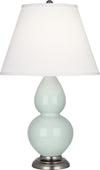 Celadon Small Double Gourd Accent Lamp