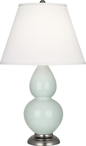 Celadon Small Double Gourd Accent Lamp