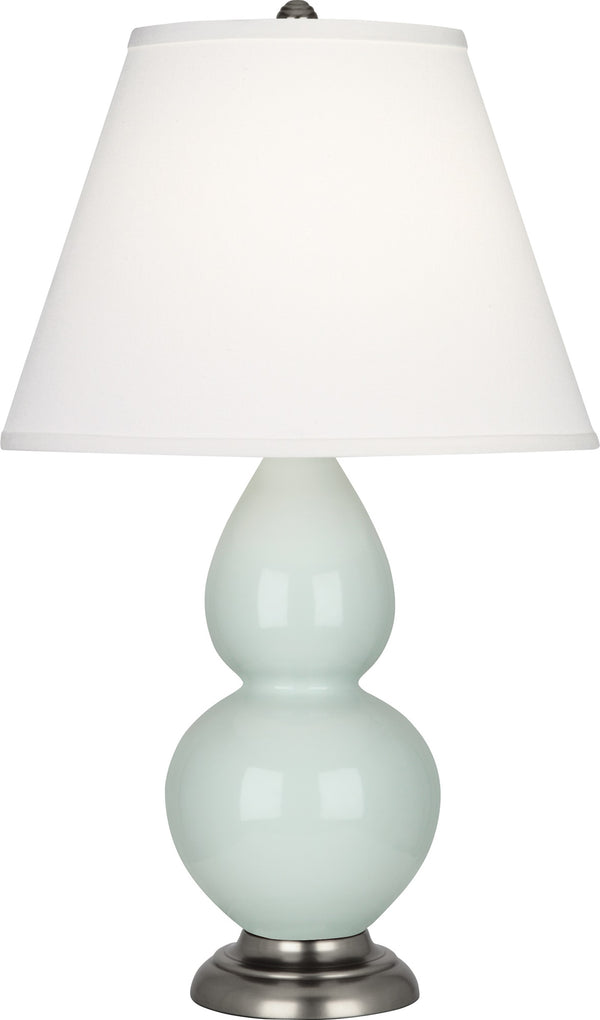 Celadon Small Double Gourd Accent Lamp