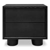 Moe's Marcelle Nightstand in Black Oak