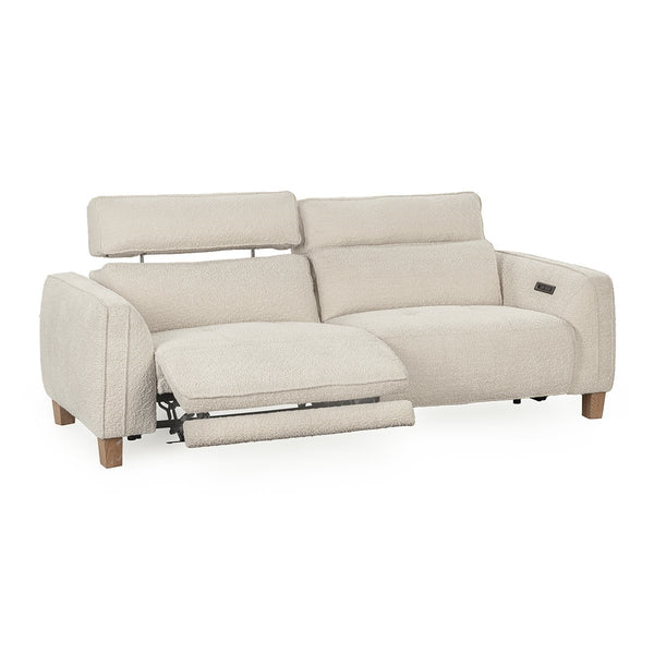 Conway Power Recliner Sofa with Dual Recline - Ivory