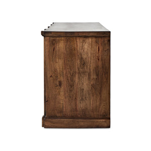 Newton Media Console in Brown