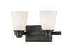 Kayla 2 Light Vanity  in Bronze Finish