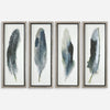 Feathered Beauty Prints, S/4