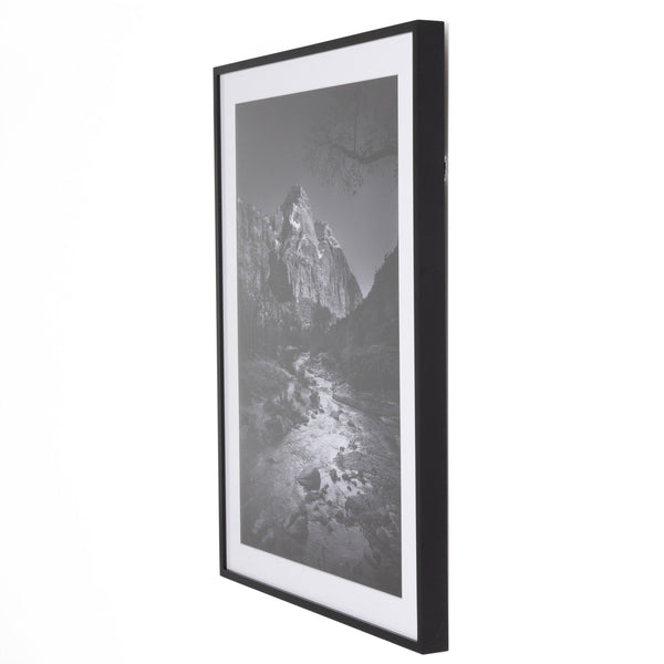 Zion National Park by Getty Images In 238447 And 004 And 40.0x60.0 And Black 2.5 Maple And Oversized