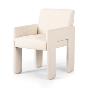 Amur Dining Armchair in Natural Antwerp
