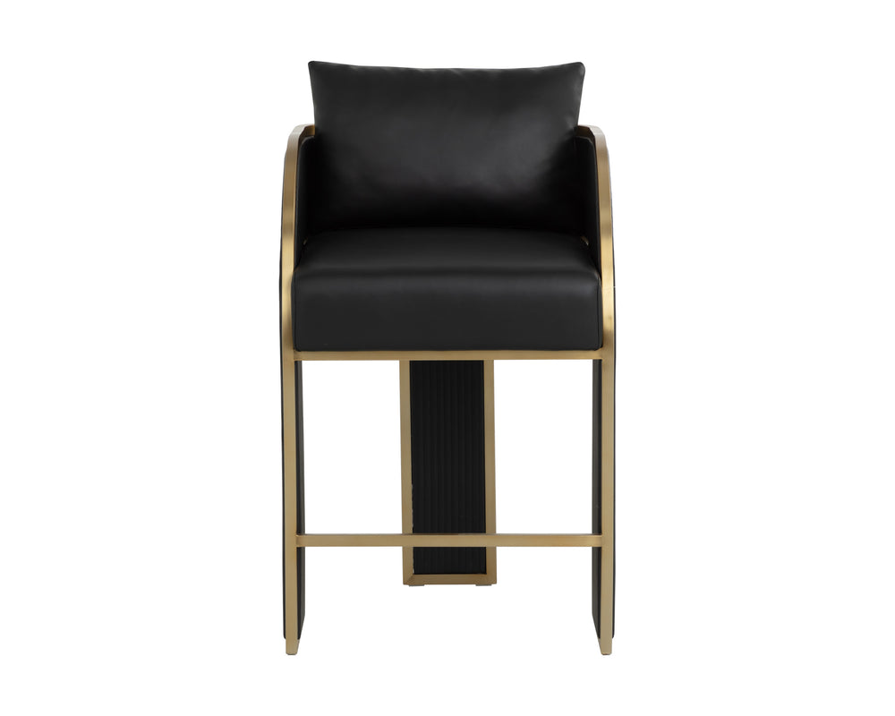 BAZ COUNTER STOOL - NAPA BLACK