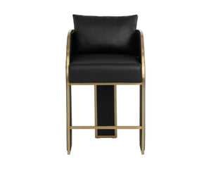 BAZ COUNTER STOOL - NAPA BLACK