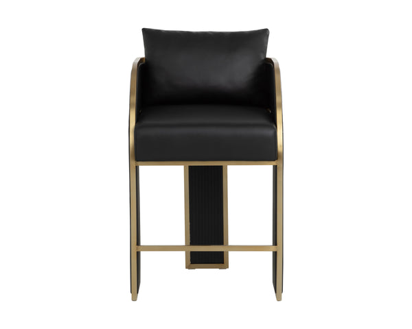 BAZ COUNTER STOOL - NAPA BLACK