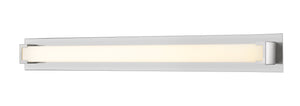 Elara 1 Light Vanity in Brushed Nickel Finish