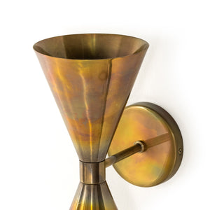 Clement Sconce In Burnt Brass